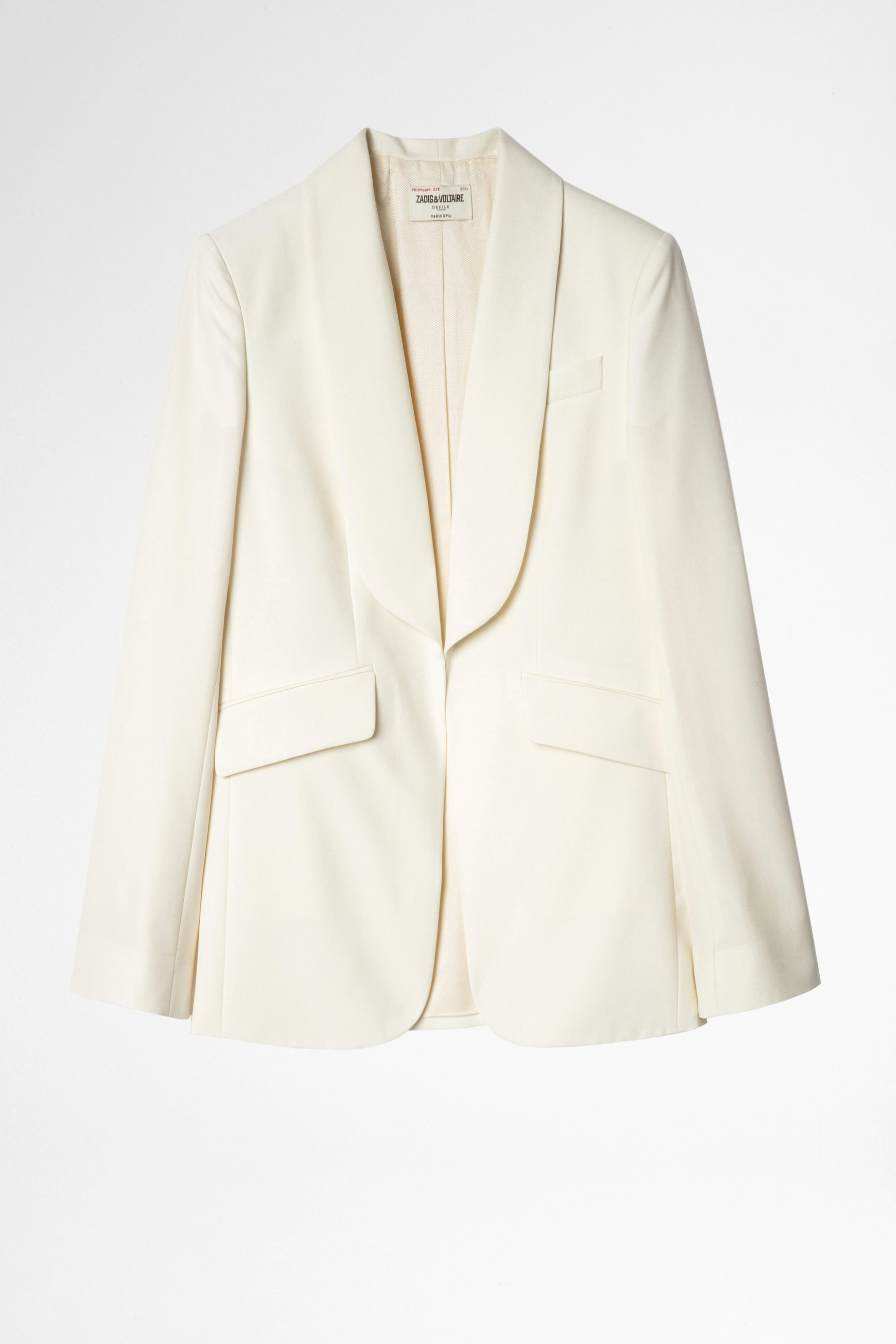 Veste Date Wool Tech - Veste de costume beige